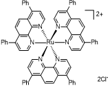 Tris(4,7-diphenyl-1,10-phenanthroline)ruthenium(II) dichloride Tris(4,7-diphenyl-1,10-phenanthroline)ruthenium(II) dichloride